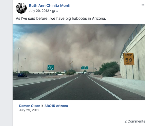 Haboob or dust storm